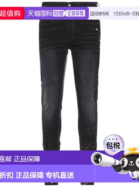 自营Amiri Painter Skinny-Fit Jeans - aged black 美国奥莱直发