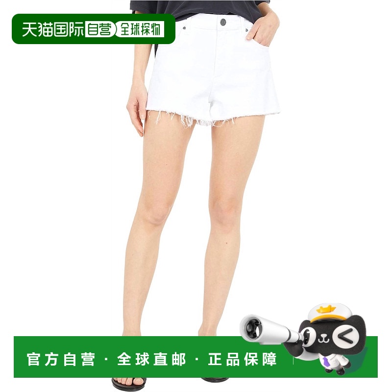 自营 kut from the klothJane Hi Rise Short In Optic White - o