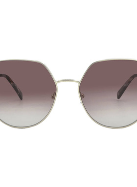 自营Longchamp Brown Irregular Ladies Sunglasses LO154S 727 6