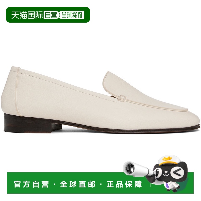 1h可退 香港直邮潮奢 The Row 女士 灰白色 Adam 乐福鞋 F1017BF