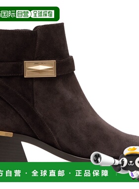 1h可退 香港直邮潮奢 Jimmy Choo 周仰杰 女士 棕色 Diantha 45