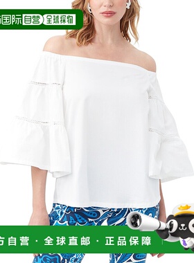 自营 Trina Turk驻军上衣-白色 美国奥莱直发性感