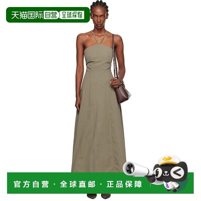 1h可退 香港直邮潮奢 Our Legacy 女士 卡其色 Poise 连衣裙 W425