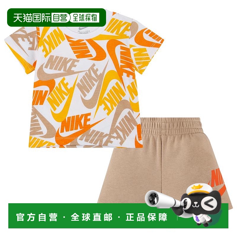 1h可退 【美国直邮】Nike|Nike NSW Futura Toss 两件套短裤套装
