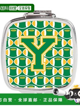 自营 Carolines Treasures CJ1069-YSCM 字母 Y 足球绿色和金色小