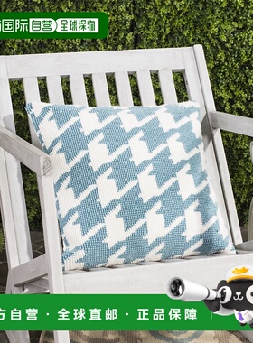 自营 Safavieh Hanne 千鸟格枕头 - 什锦 美国奥莱直发