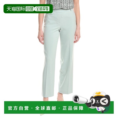 自营Anne Klein Pull-On Wide Leg Pant - blue 美国奥莱直发