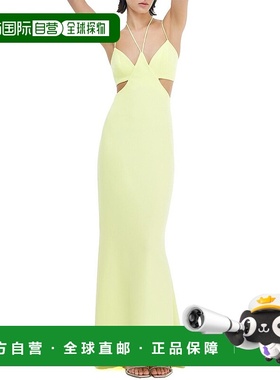 自营Significant Other Aisling Halter Dress - citron 美国奥莱