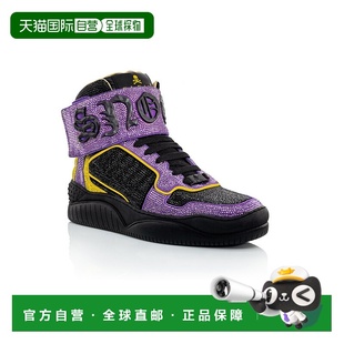 Snoop plein高帮运动鞋 Dog 紫色 美国奥 自营 黄色 philipp