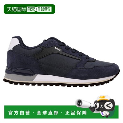 自营Hugo Boss Men's Parkour-L Running Sneaker, Dark Blue - d