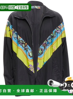 自营 Versace Tresor De La Mer 海星运动夹克 - 黑色 美国奥莱直