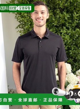 自营 cutter & buckCutter&Buck Prospect纹理弹力男式短袖Polo衫