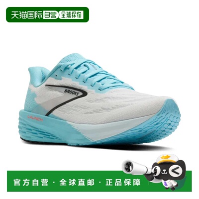 自营Brooks Launch 120439-1b-105运动鞋女白色跑步鞋MEW359-白色