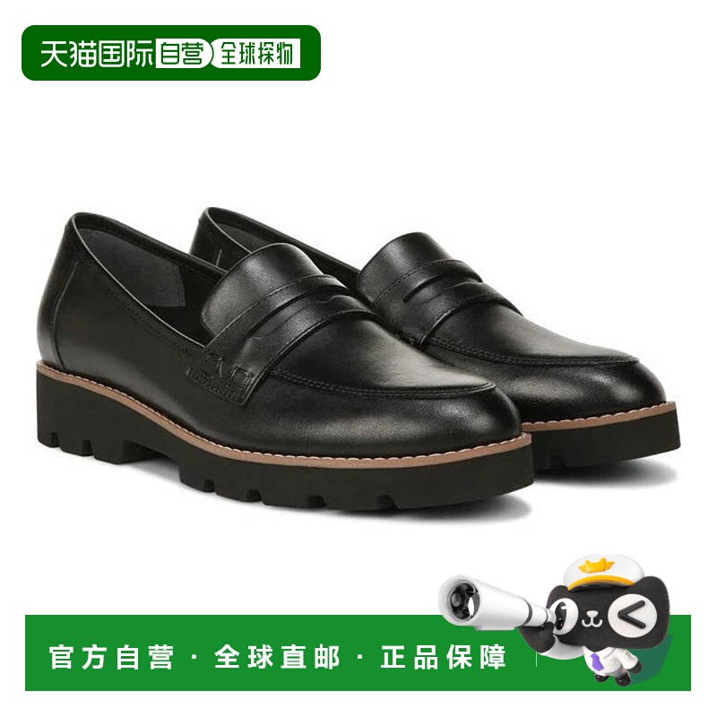 自营Vionic Charm Cheryl II Flats Womens Black Leather Slip O