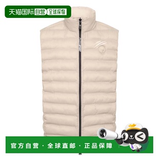 自营plein sportPuffer Jacket Vest Shanghai - beige 美国奥莱