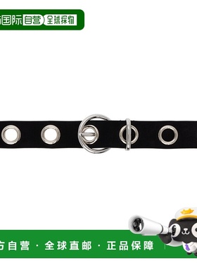 1h可退 香港直邮潮奢 Anderson'S 女士 黑色 Casual Suede Leathe