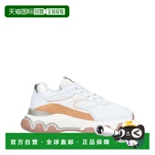 透气百搭女鞋 平底圆头真皮潮流时尚 美国直邮 HOGAN女士休闲鞋