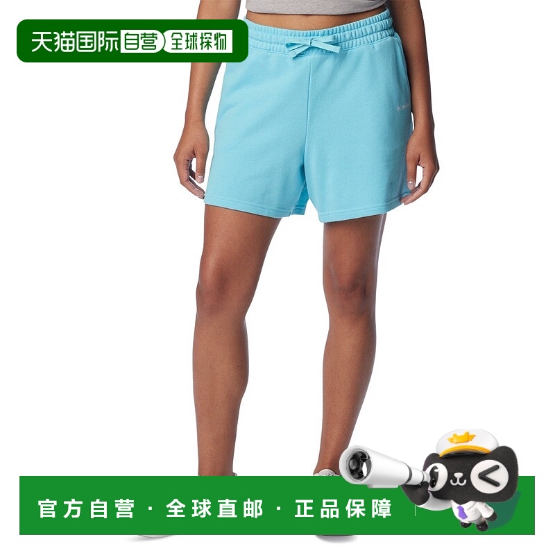 自营Columbia Trek French Terry Shorts Women's  Aquamarine Lo