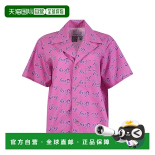 粉色 zinko性感印花夏威夷衬衫 美国奥莱直发 natasha 自营
