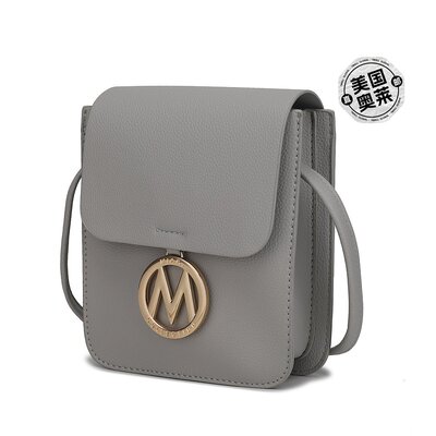 mia k collectionSkylar Crossbody - stone gray 【美国奥莱】直