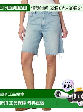 自营joe's jeansJoe的牛仔裤Ryan百慕大短款-蓝色 美国奥莱直发