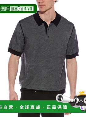 自营 Vince Birdseye 羊毛混纺 Polo 衫 - 蓝色 美国奥莱直发