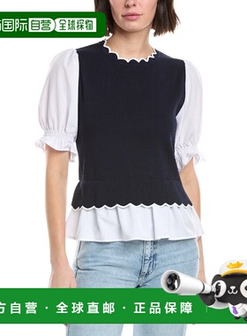 自营Nanette Nanette Lepore Pullover - blue 美国奥莱直发