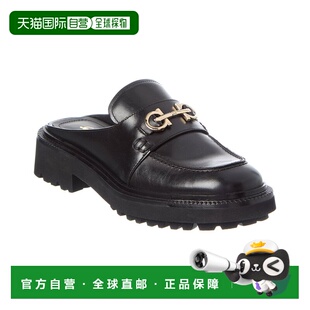Leather 自营salvatore ferragamoFerragamo Olaf black Mule