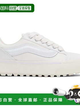 1h可退 香港直邮潮奢 Vans 范斯 女士 白色 Knu Skool Mte-1 运动
