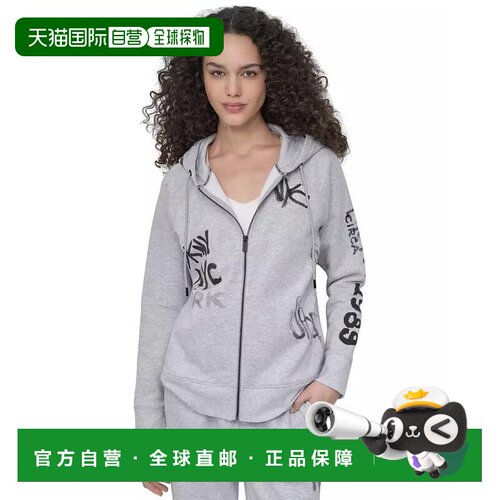 1h可退 【美国直邮】dkny 女士 运动衫帽衫连帽衫