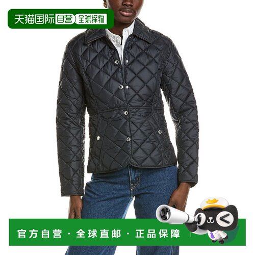 自营Burberry Quilted Jacket - Navy Black 外套美国直发奥莱