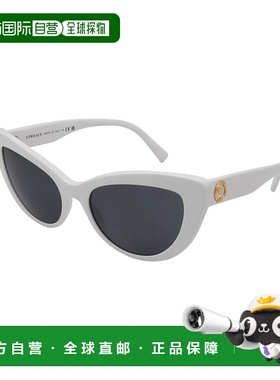 自营Versace Women's VE4388 54mm Sunglasses - white 美国奥莱