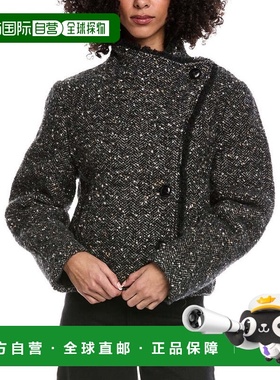 自营Isabel Marant Etoile Grunge Wool & Alpaca-Blend Coat - b