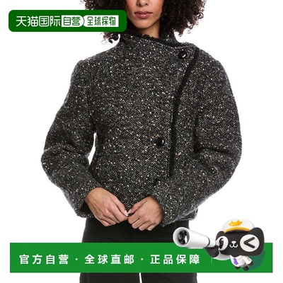 自营Isabel Marant Etoile Grunge Wool & Alpaca-Blend Coat - b