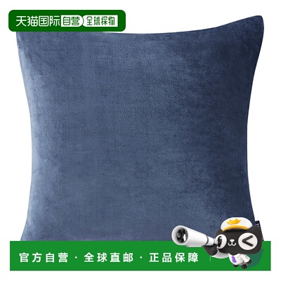 自营Nautica Captains Ultra Soft Plush European Sham In Blue