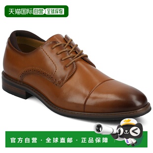 自营 vance co.万斯马宁帽趾德比-干邑 美国奥莱直发皮鞋