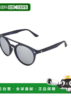 自营Guess Men's 51 mm Blue Sunglasses - matte blue 美国奥莱