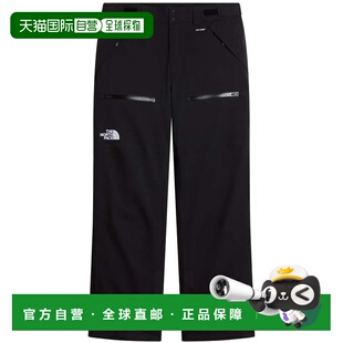 自营the north face带拉链口袋的直筒七分裤-黑色 美国奥莱直发