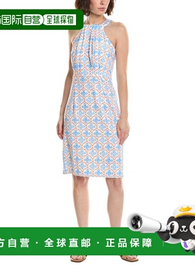 自营gretchen scottGreg Scott Jersey蜡烛连衣裙-蓝色 美国奥莱