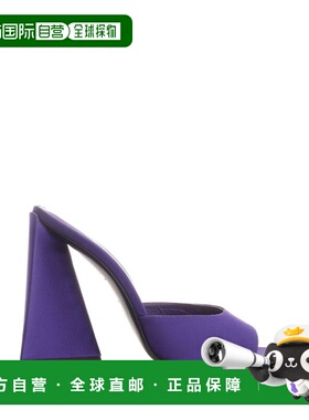 1h可退 香港直邮潮奢 The Attico 女士 紫色 Devon 凉鞋 236WS000