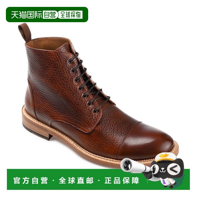 1h可退 【美国直邮】Taft 男士罗马全粒面皮革尖头时装靴