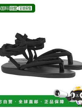 自营 Ancient Greek Sandals 蓬松系带凉鞋 - 黑色 美国奥莱直发