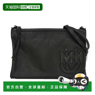 自营Miu Miu Leather Clutch Bag Pochette Shoulder Bag (Pre-Ow