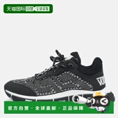 Black Trigreca grey And 自营Versace Fabric Leather Lurex Sne