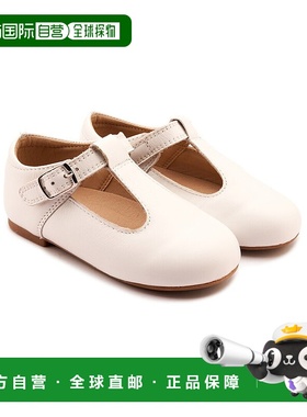 自营 Old Soles玫瑰色-T皮革乐福鞋-白色 美国奥莱直发