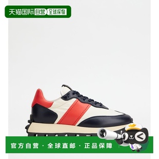 and white red blue Fabric Leather Tod 自营Sneakers