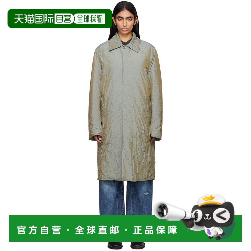 1h可退 香港直邮潮奢 Our Legacy 女士 绿色 Blithe 大衣 M4241BS