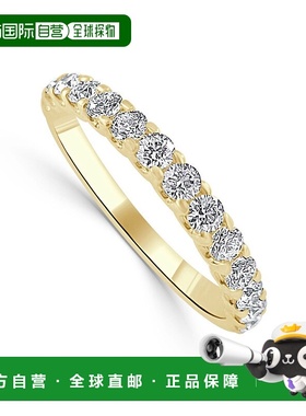 sabrina14k 金 & 钻石戒指 - 黄色 【美国奥莱】直发爆款