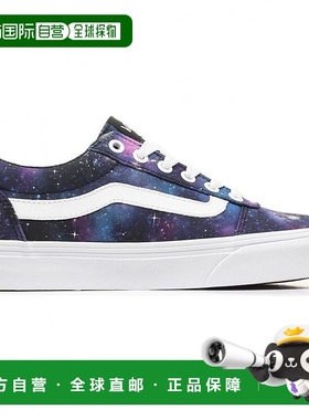 自营 Vans Ward VN0A5HYO9DM女式运动鞋美国5.5 Galaxy帆布滑冰鞋