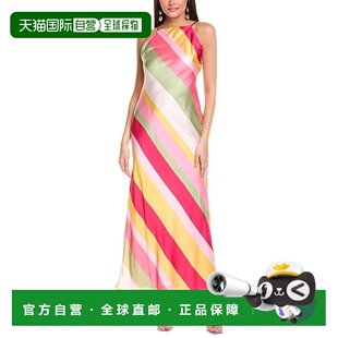 Ramy 粉红色 Brook Maxi连衣裙 美国奥莱直发长裙性感 Sadie 自营